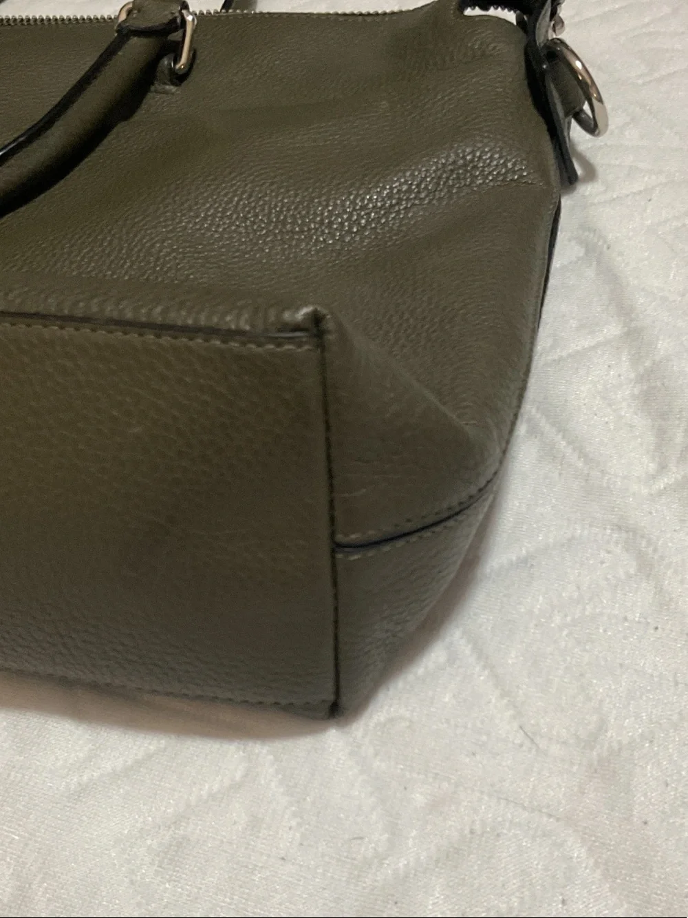 Coach Beckett Pocket Briefcase Olive Green